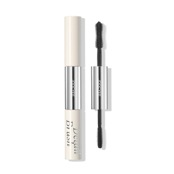 JOOCYEE Dual-Ended Tubing Mascara for Volume and Length  Waterproof Smudge-Proof Lash Lifting Mascara with Detail Brush for Precise Application Black