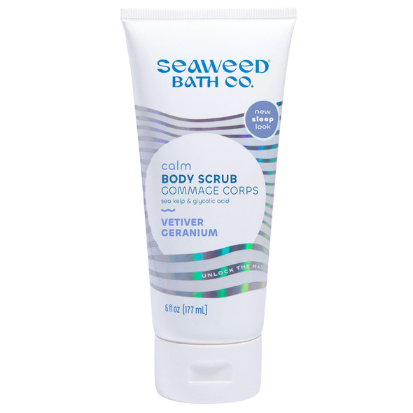 Seaweed Bath Co.   Exfoliating Skin Scrub Removes Dead Skin and  Impurities With French Sea Clay  Coffee Bean Extract