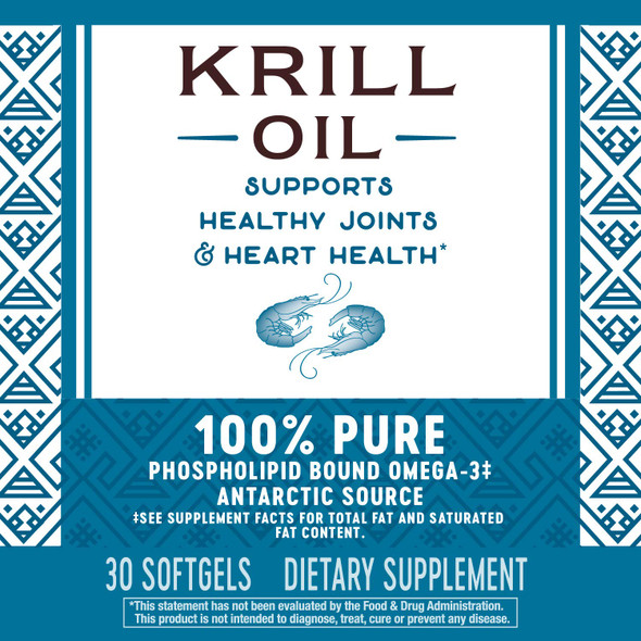 Nature's Way Krill Oil 500mg, 30 Softgels