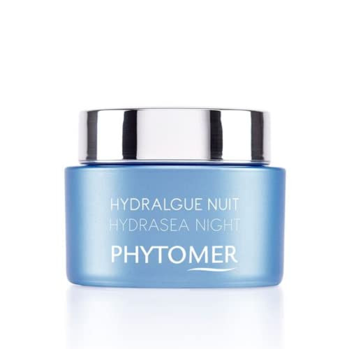 Phytomer Hydrasea Moisturizing Night Cream Intensely Nourishing Face Moisturizer Plumps And Hydrates 50Ml