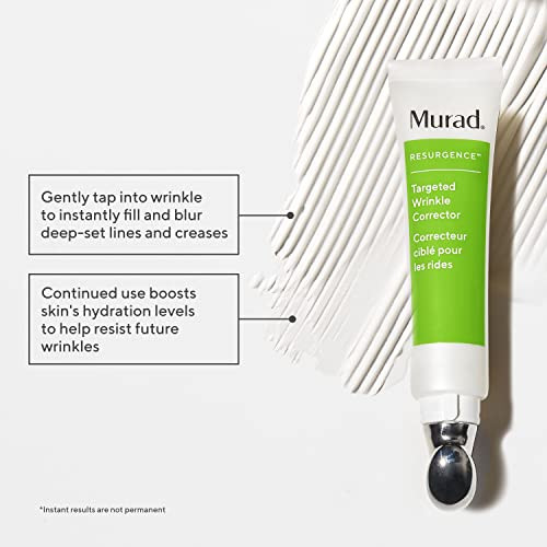 Murad Targeted Wrinkle Corrector Hyaluronic Acid And Peptide AntiAging Cream For Reducing 0.5 Oz