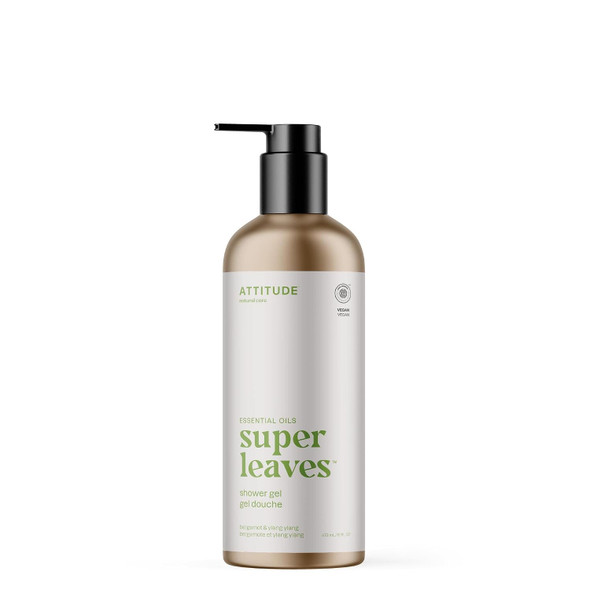BIO SPECTRA ATTITUDE Body Wash with Essential Oils EWG Verified Shower Gel