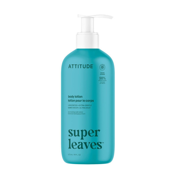 BIO SPECTRA ATTITUDE Body Lotion EWG Verified Moisturizer Vegan Skin Care Products Non Greasy Hydrating for Dry Skin