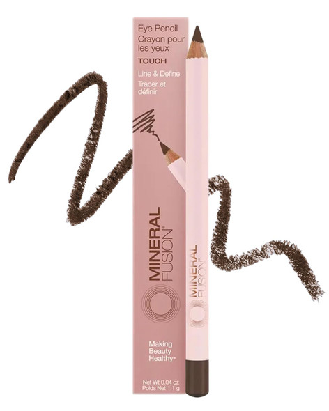Mineral Fusion Eye Pencil Eyeliner with Soothing Chamomile Meadowfoam and  Vitamin E Smooth and  Long Lasting Hypoallergenic Non Irritating Eye Makeup