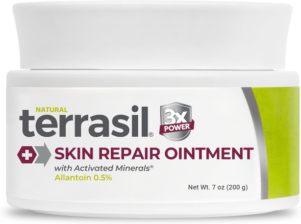 terrasil Skin Repair Ointment Angular Cheilitis Folliculitis Boils  Relief for Impetigo  Lichen Sclerosus and  Pitted Keratolysis. Supports Healing and Skin Protection Dermatologist Tested