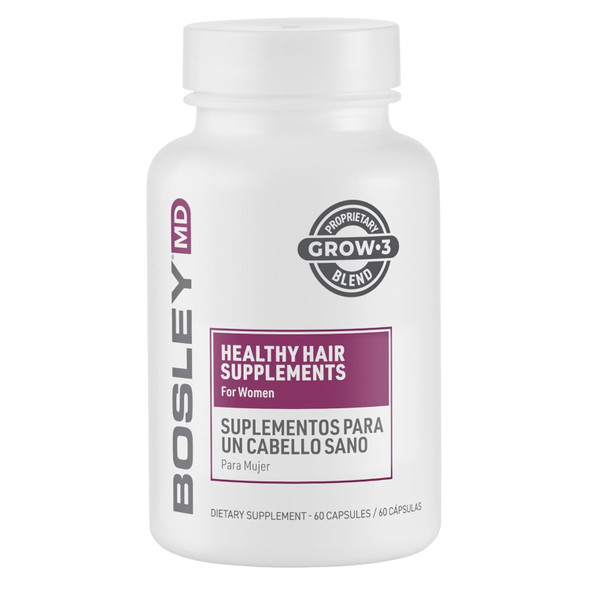 BosleyMD Womens Healthy Hair Growth Supplements for Thicker Fuller Hair