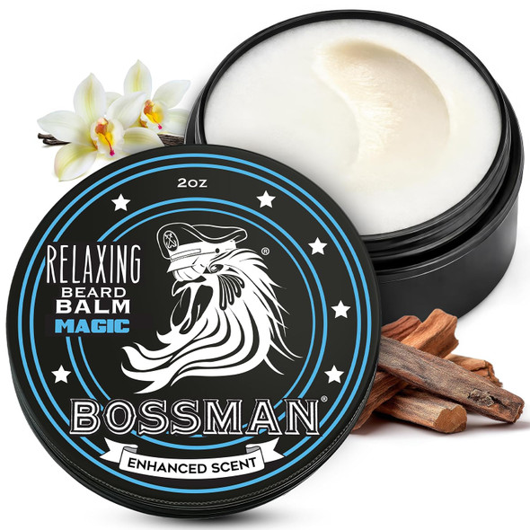 Bossman Relaxing Beard Balm for Men - 2 oz