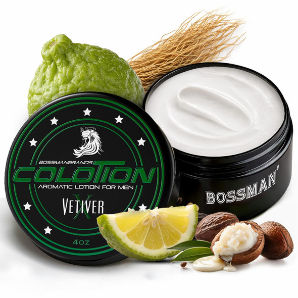 Bossman Colotion – 2-in-1 Body Lotion & Cologne for Men – 4 oz