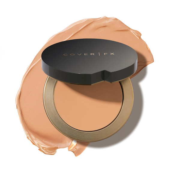 COVER FX Total Cover Cream Foundation - Buildable Coverage - Natural Finish - Oil-Free - Sweat-Proof