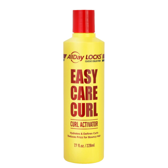 AllDay Locks Classic Wave Hair Lotion - Lightweight Curl Cream for Frizz Control & Hydration, Curly & Wavy Hair Styling Products for Women and Men, Lotion for Defining and Moisturizing - 7.7 oz Bottle