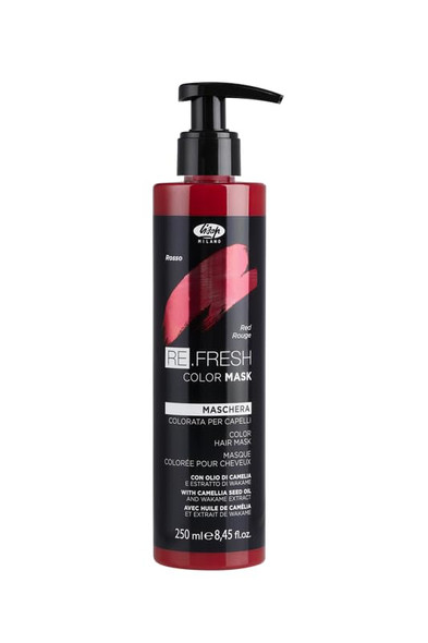 Lisap Color Depositing Hair Mask, Sand, 8.45 oz, Hair Gloss Toner Deep Conditioning Hair Mask, Dry Damaged or Color Treated Hair Repair, With Hydrating Camellia Oil, For Shine & Moisturization