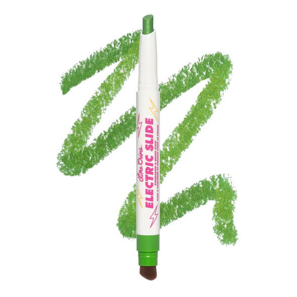 Lime Crime 2-in-1 Eyeshadow & Brush Stick, OMG | Lightweight Eyeshadow Smudge Stick with Angled Brush, Long-Lasting Color, Blendable Formula, Vegan & Cruelty-Free