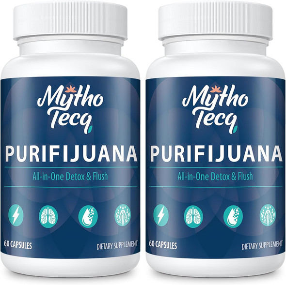 MythoTecq  Detox and Cleanse Body Detox for Men and Women Fast Detoxification Kidney Cleanse andRepair Natural Herbal Premium Formula for Liver Digestion and Mood