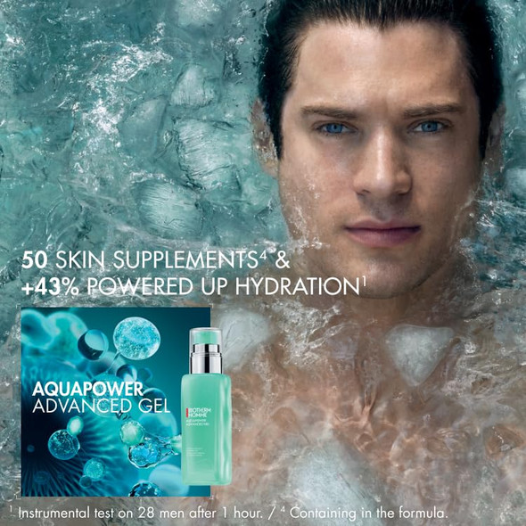 Biotherm Aquapower Advanced Gel 2.5 Fl. Oz. & Cleanser 4.2 Fl. Oz. Gift Set