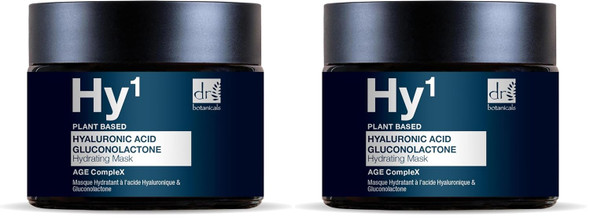 Dr Botanicals Hyaluronic Acid & Gluconolactone Hydrating Anti-Aging Facial Mask