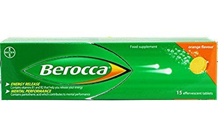 Berocca Performance 15 Orange Tablets Flavor