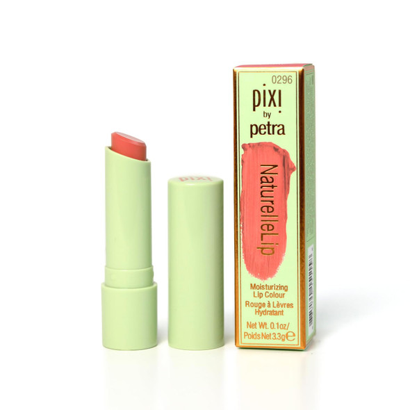 Pixi NaturelleLip | Hydrating Demi-Matte Lipstick with Sunflower Oil, Jojoba & Vitamin E | Natural Finish & Comfortable All-day Wear | 0.1 oz/3.4 g
