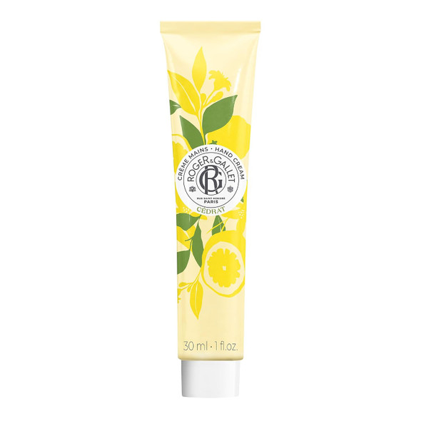 ROGER & GALLET Hand & Nail Cream, Hydrating Moisturizer for Dry Skin & Cuticles with Shea Butter & Almond Oil, Non-Greasy Formula - 1 oz