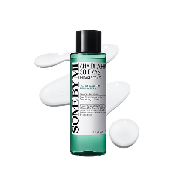 SOME BY MI AHA BHA PHA 30 Days Miracle TonerKorean Refining Face Toner for All Skin Types  Daily Pore Care and Oil Control with 2% Niacinamide  Korean Skin Care