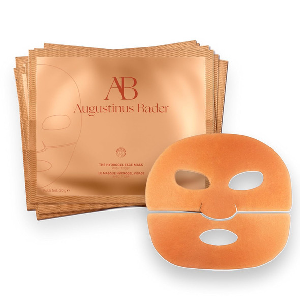 Augustinus Bader The Hydrogel Face Mask – Luxury Cooling, Hydrating & Plumping Facial Treatment – Smooths, Firms & Boosts Radiance – Soothing, Restorative Formula