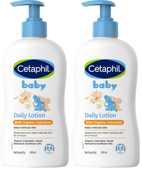 Cetaphil Baby Daily Lotion with Organic Calendula  Sweet Almond and Sunflower