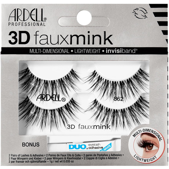 Ardell Duo Lash Adhesive Pipette 10g Natural Volume False Eyelashes for Full Long Lasting Wear