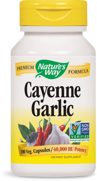 Natures Way Cayenne Garlic