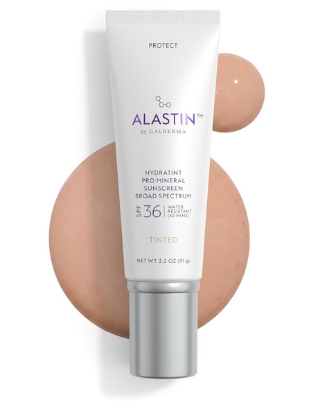 ALASTIN Skincare HydraTint Pro Mineral Tinted Sunscreen SPF 36 2 in 1 Daily Sunblock Moisturizer