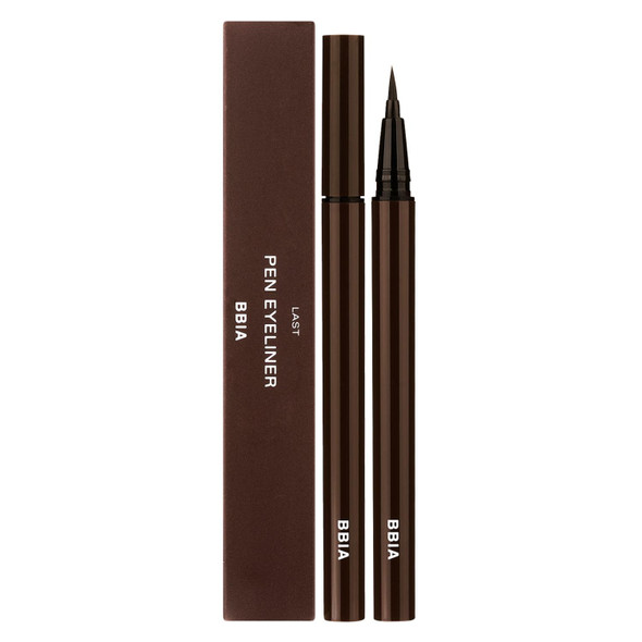 BBIA Last Pen Eyeliner - Waterproof Liquid Pen Eye Liner Long-Lasing Quick Dry Multi-Proof Easy Drawing Ink Tank Type with Precise & Flexible Fine Brush No-Skip Korean Eye Makeup