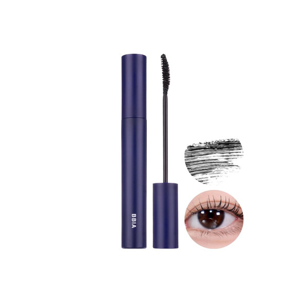 BBIA Never Die Mascara 2 Color – Power Volumizing & Lengthening, Curling, Fixing Lashes, Intense Length, Feathery Soft Full Lashes, No Smudging & Clumping, Waterproof, K-Beauty