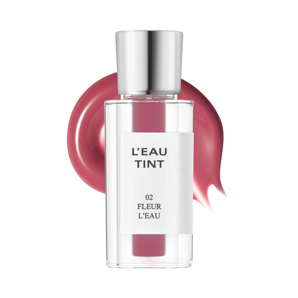 BBIA L’EAU Tint – Glossy & Glow Lip Stain Watery Lip Tint Non-Sticky High Shine Finish Long-lasting Moisturizing Lightweight Natural Daily Use Vegan Korean Makeup