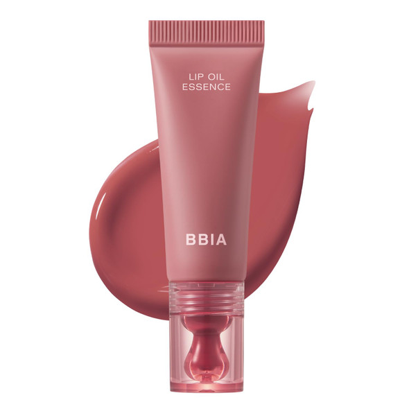 BBIA Lip Oil Essence - High-Shine Moisturizing Lip Treatment Non-Sticky Glossy Finish with Nourishing Oils Hydrating Korean Lip Gloss for Chapped Dry Lips Vegan K-Beauty Lip Care