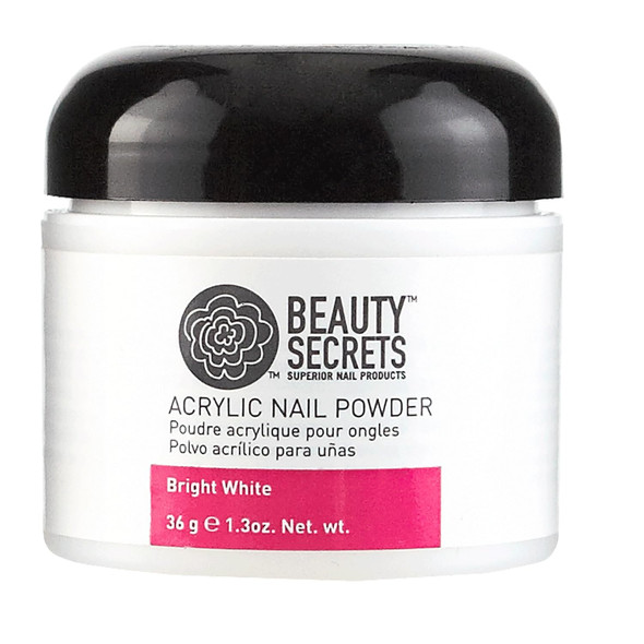 Beauty Secrets Acrylic Nail Powder Clear - 1.3 oz