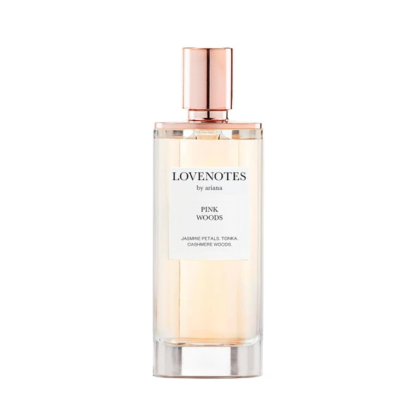 Ariana Grande LOVENOTES Pink Woods Eau de Parfum  Fresh and  Floral Fragrance for Women  Women's Perfume with Notes of Jasmine Tonka and  Cashmere Woods