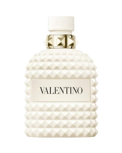 Valentino Uomo Born In Roma Ivory Eau De Toilette Spray For Men 3.4 Oz 100 Ml