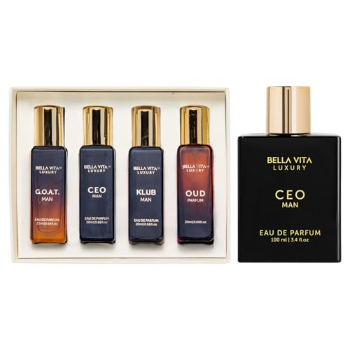 Bella Vita Luxury Bellavita Luxury Ceo Man And Mens Set Perfume Cologne For Men Combo Longlasting Mens Cologne With Lemon Lavender Tonka And Agarwood Perfume For Men