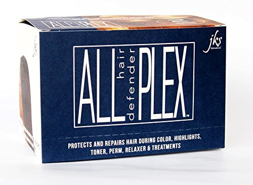 Jks International All Hd Plex Bond Treatment For All Hair Types Up To 80 Applications Italian Formula Kit For Bleaching Coloring Perm And Relaxer Application Protection