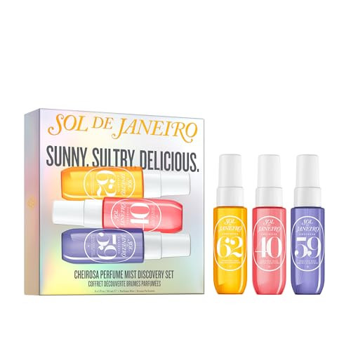 Sol De Janeiro Cheirosa Perfume Mist Discovery Set Cheirosa 62 40 And 59Beauty Minis 3 X Set 1 Fl Oz.