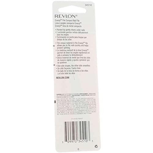 Revlon Emeryl File 1 Each Pack Of 2