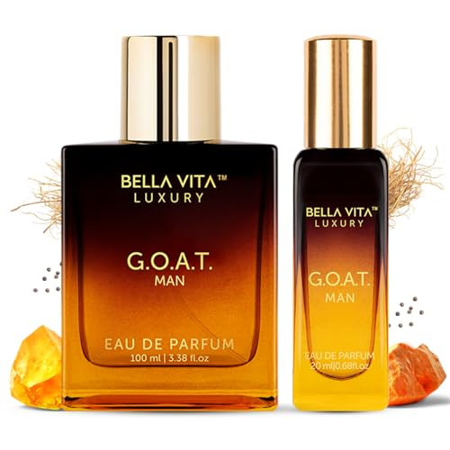 Bella Vita Luxury Bellavita Luxury G.O.A.T. Mens Perfume Comboperfume For Men With Bergamot Lavender And Patchouli Orientalrefreshing All Day Long Mens Perfumelonglasting Cologne For Men