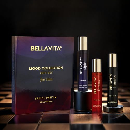 Bella Vita Luxury Bellavita Luxury Mood Collection Set3 X 15 Mlperfume For Men