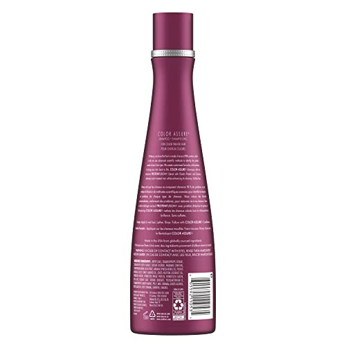 Nexxus Color Assure Shampoo Proteinfusion Twin Pack For Colored Hair Enhanced Color Vibrancy Sulfatefree And Siliconefree 13.5 Oz