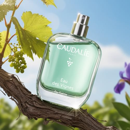 Caudalie Eau Des Vignes Fresh Fragrance 50 Mlclean Fresh Notes Of Sparkling Bergamot Mingles With The Elegance Of Iris And The Sensuality Of White Musk.
