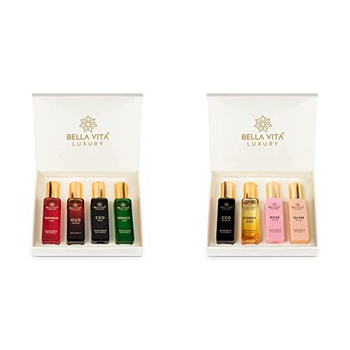Bella Vita Luxury Bellavita Luxury Him And Her Perfumevalentines Day Bundle For Men And Women8X20Ml Mini Perfumeswoody Floral Citrus Oud Vanilla And Muskcouple Settravelready Fragrance