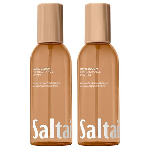 Saltair Body Care Setbody Oil plus Body Mistsantal Bloom 2 Packlight Scent Layering And Daily Hydration For A Soft Finish And An Easy Coordinated Regimen