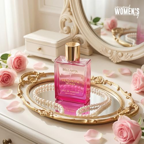 Bella Vita Luxury Bellavita Luxury Senorita Eau De Parfum100 Mlperfume For Womenperfume For Women With A Longlasting Floral Fragrance Ideal For Daily Wear Office Brunch Dates And Special Occasions.
