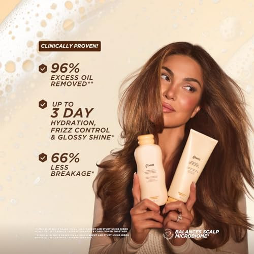 Gisou Honey Gloss Ceramide Therapy Hydrating Conditioner intensely Hydrates Effortlessly Detangles Smoothly Polishes Powered By Fermented Mirsalehi Honey Ceramides And Silk Protein 6.8 Fl.Oz