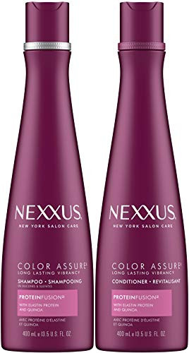Nexxus Color Assure Shampoo plus Conditioner Twin Pack 13.5 Fl Oz 2Ct