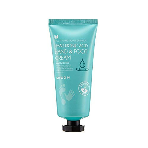 Mizon Hand Cream For Dry Cracked Hands Elbows And Heels With Hyaluronic Acid Instant Hydration For Skin Hydrating And Moisturizing For Soft Supple Hands Light And Nongreasy 100Ml 3.38 Fl Oz