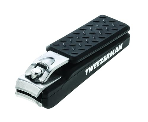 Tweezerman Precision Grip Fingernail Clipper Black